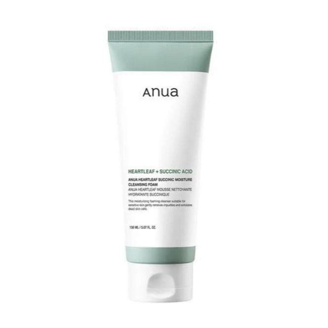 [Anua] HEARTLEAF SUCCINIC MOISTURE CLEANSING FOAM 150ml