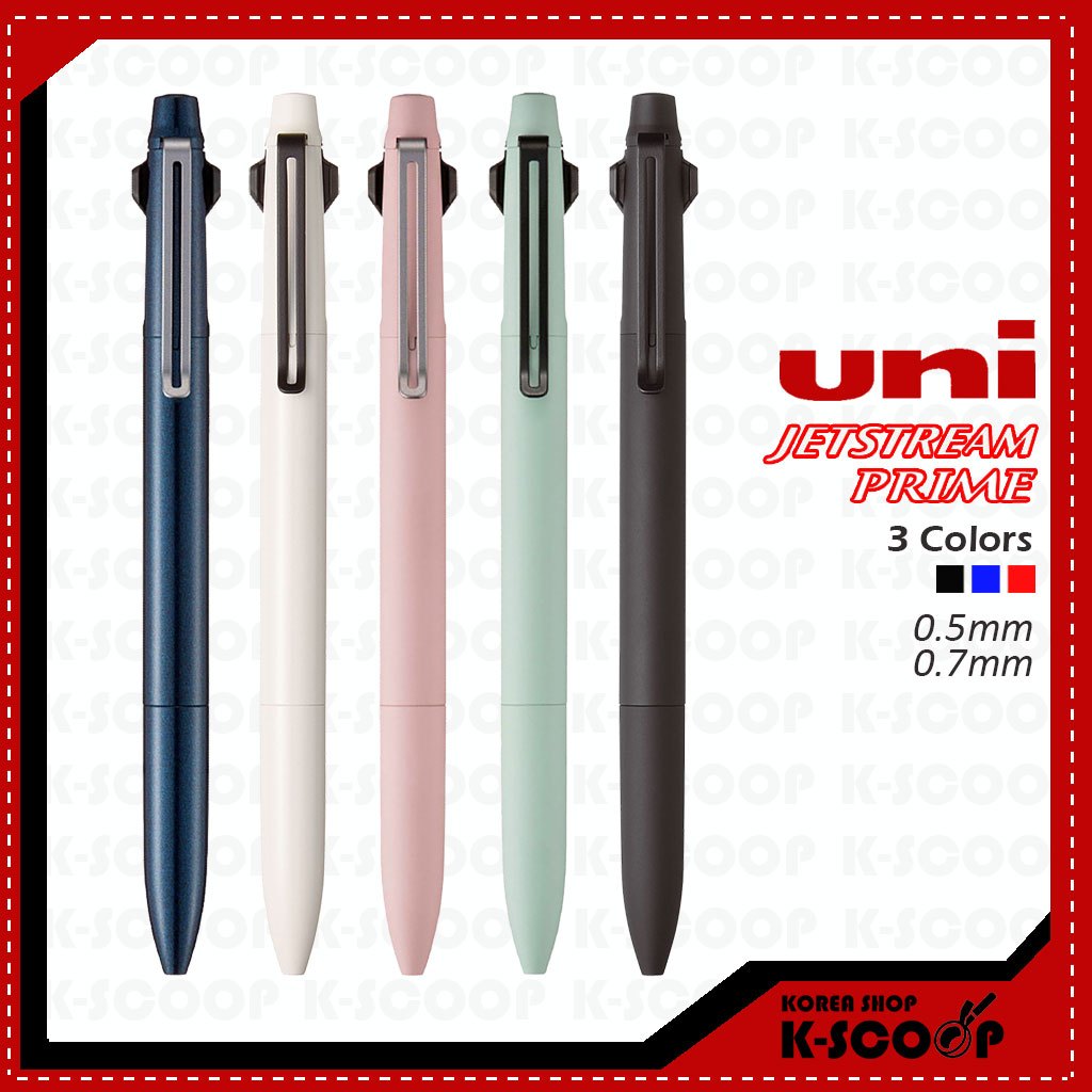 Uni Jetstream Prime 3500 3in1 Multi ปากกาลูกลื่น 0.5 มม. SXE3-3500-05 / 0.7 มม. SXE3-3500-07