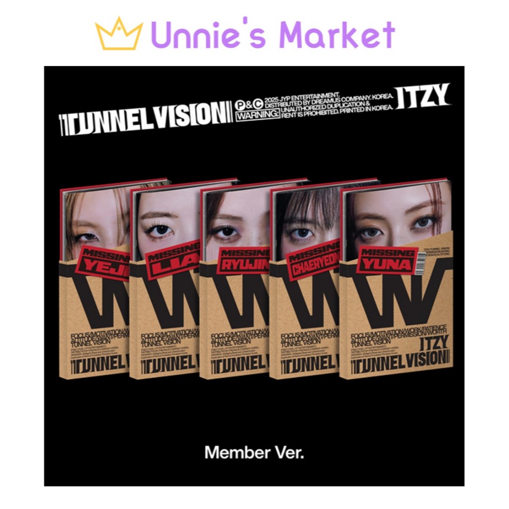 ITZY [TUNNEL VISION] Member Ver.