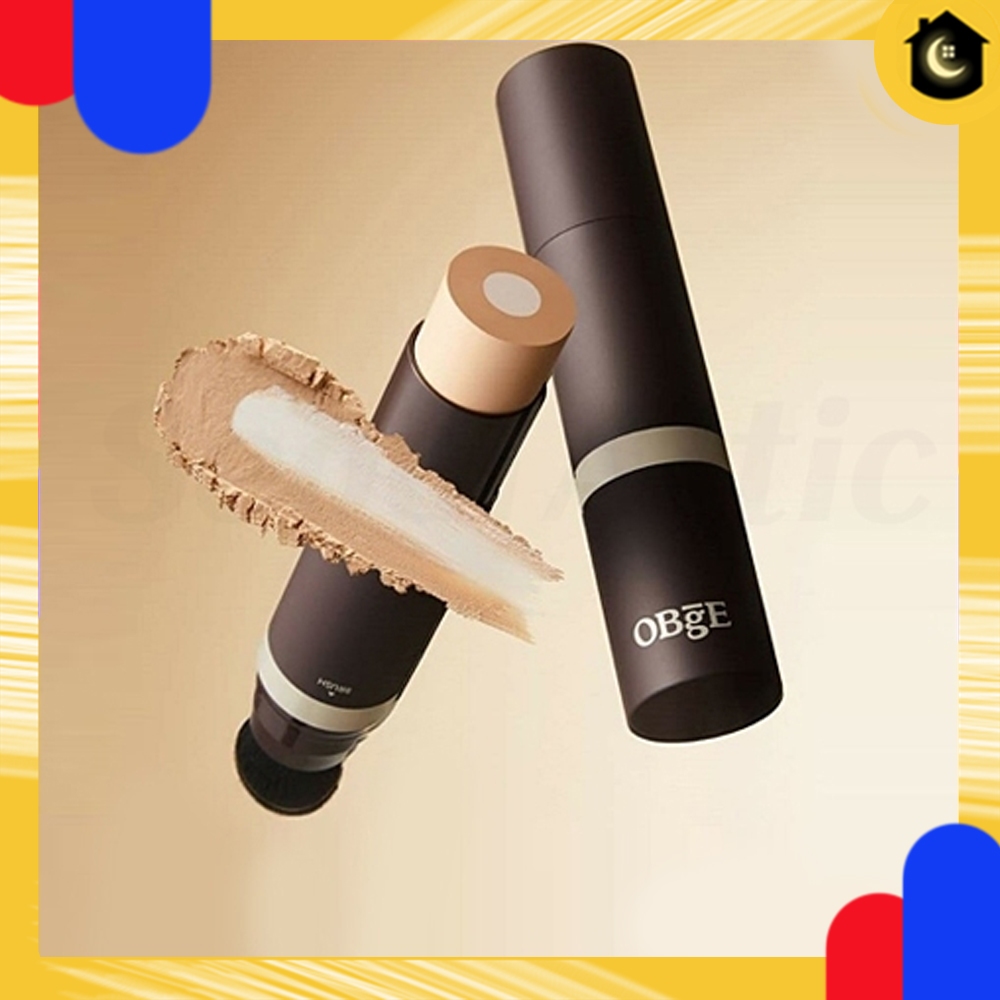 OBge Natural Cover Mens Foundation 13g Stick Type ครีมกันแดดคอนซีลเลอร์ Essence All-in-One
