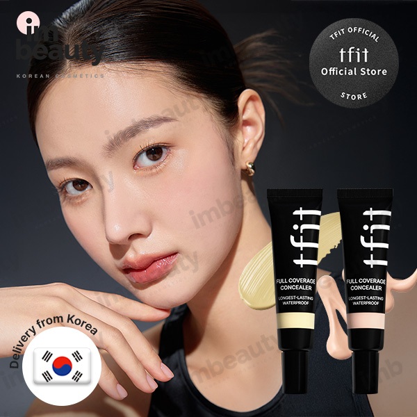 [TFIT OFFICIAL] คอนซีลเลอร์ Full Coverage 15g (ปกดํา / ปกแดง) | Dark Circle Corrector & 24H ติดทนนาน