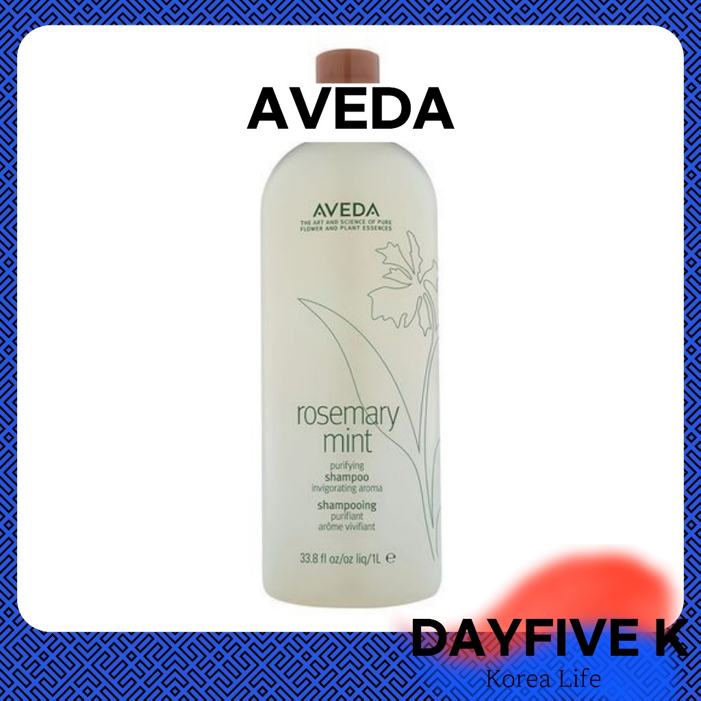 Aveda Rosemary Mint Purifying SHAMPOO 1000ml – การทําความเย็นด้วยหนังศีรษะ · ทําความสะอาดสด