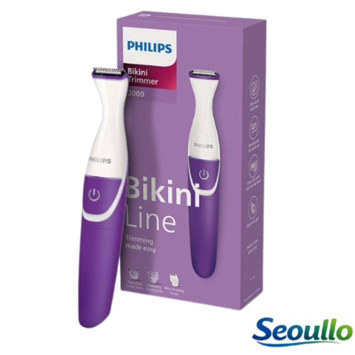 [PHILIPS] BRT383 Bikini Genie Bikini Trimmer ไร้สาย