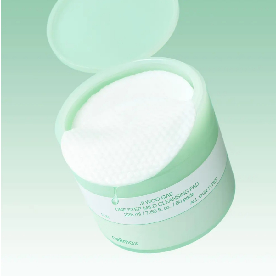 [celimax] Ji Woo Gae One Step Mild Cleanser Pad 60แผ่น