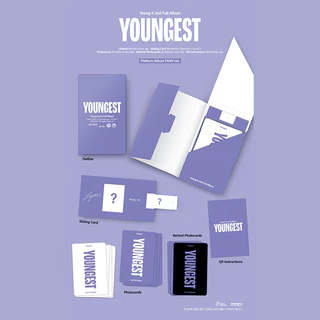 [พร้อมส่ง] DAY6 YOUNG K - [YOUNGEST] 2nd Full Album [อัลบั้ม DAY6 YOUNG K] (WITHMUU POB)