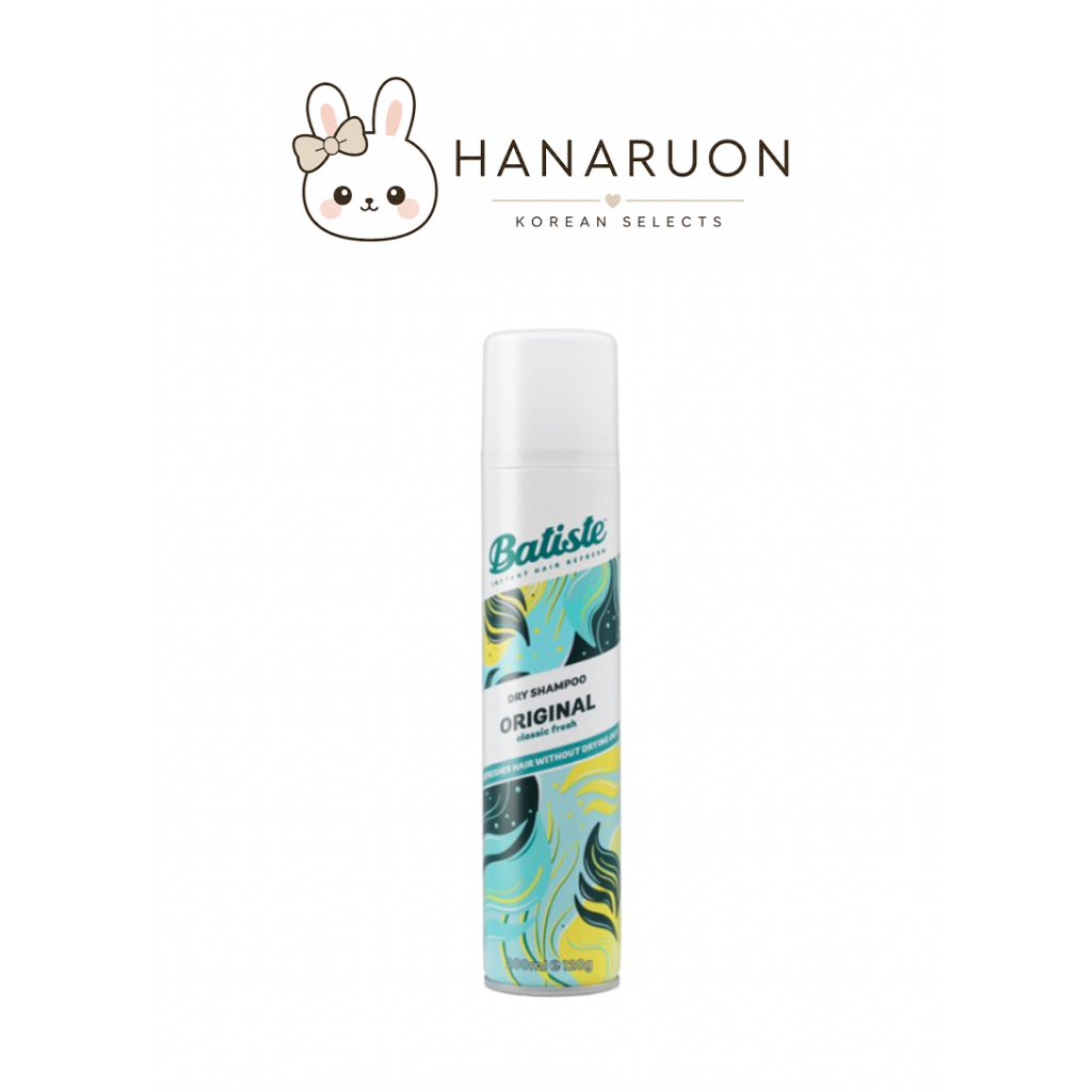 Batiste Fresh Dry Shampoo 200ml Oil Absorbing No Rinse Hair Refresh Spray
