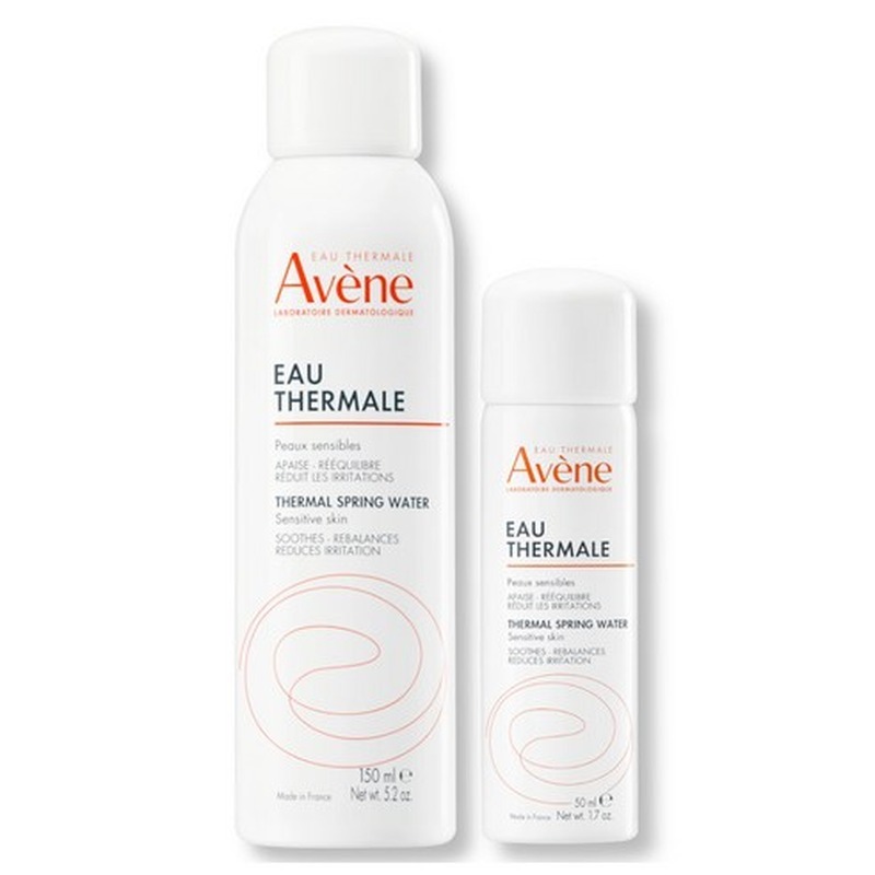 Avene Eau Thermale Thermal Spring Water Mist Set 150ml + 50ml Face Spray
