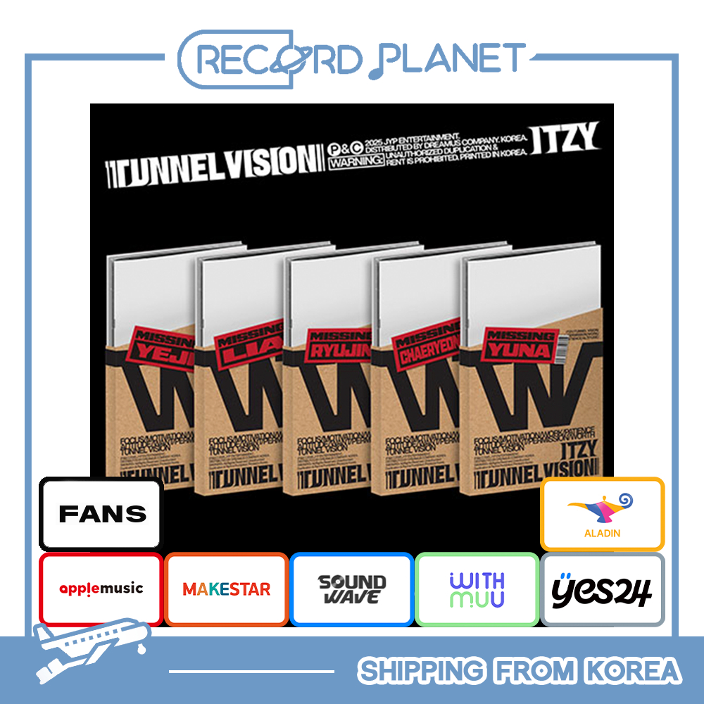 [POB] ITZY TUNNEL VISION (Member Ver.)