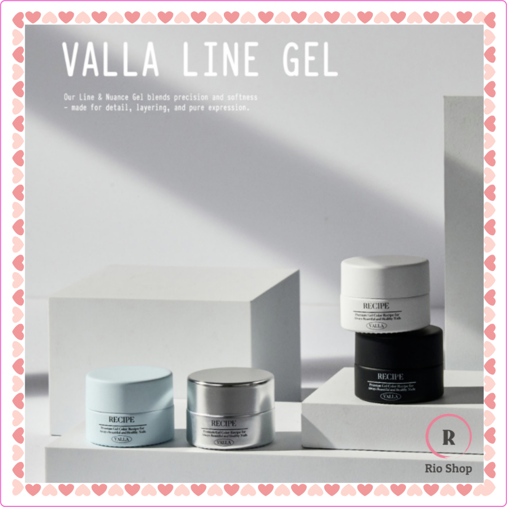 VALLA x Line Metal Nuance Nail 4 สี