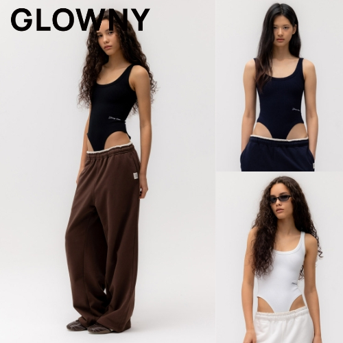 [GLOWNY] G SCOOP NECK WAFFLE BODYSUIT_3color / 5-SIZE / สินค้า KR แท้ 100% / Hot item 2026