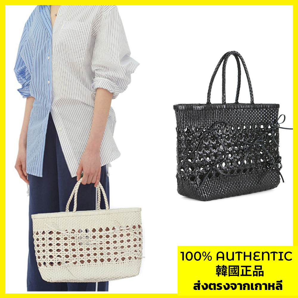 OSOI BISCUIT TOTE BAG 2 สีแฟชั่นเกาหลีผู้หญิงกระเป๋าผ้าแคนวาส 5189926