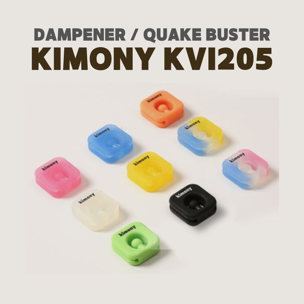 Kimony Quake Buster ตัวลดแรงสั่นเทนนิส – ดูดซับแรงสั่น 360° | ป้องกันข้อศอก | ซิลิโคนพรีเมียม