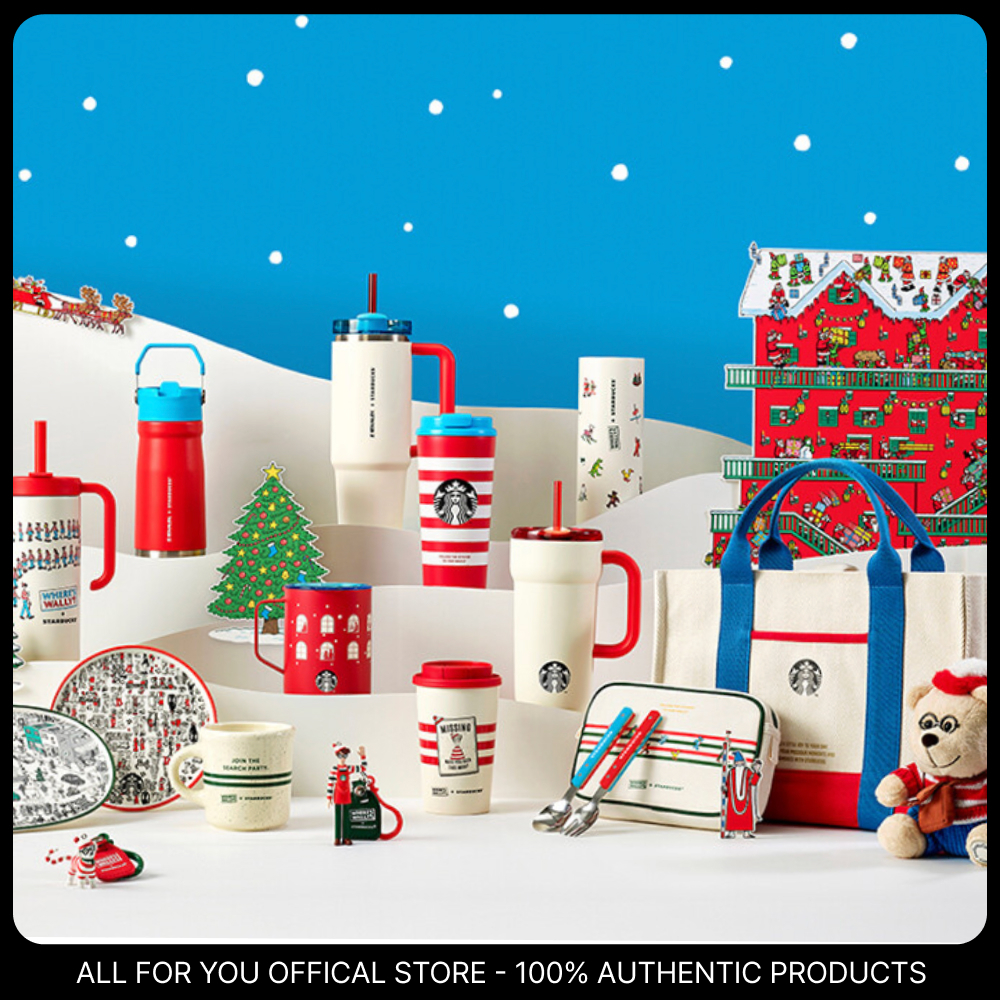 [Starbucks Korea] Wheres Wally Joyful Christmas 1 MD Collection