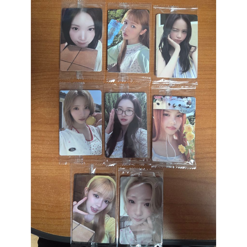 Hearts2Hearts อัลบั้ม Photocard อย่างเป็นทางการ Lemon Tang Kpop Ktown4U POB แท้ 8 ประเภท