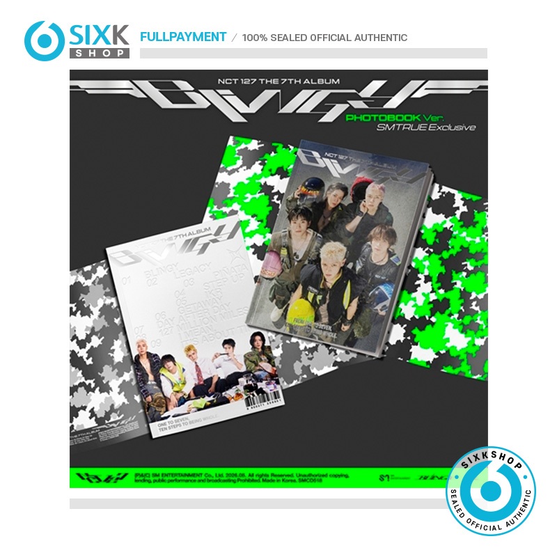 SIXKSHOP✨(SMTrue Exclusive) NCT 127 7th Full Album BLINGY
