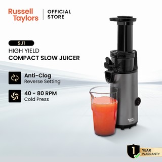Russell Taylors Masticating Cold Press Compact Slow Juicer SJ1