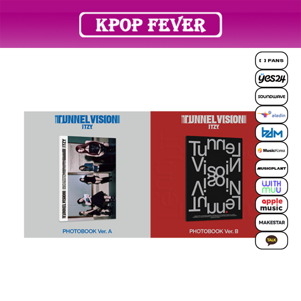 ITZY [TUNNEL VISION] Photobook Ver / ALBUM