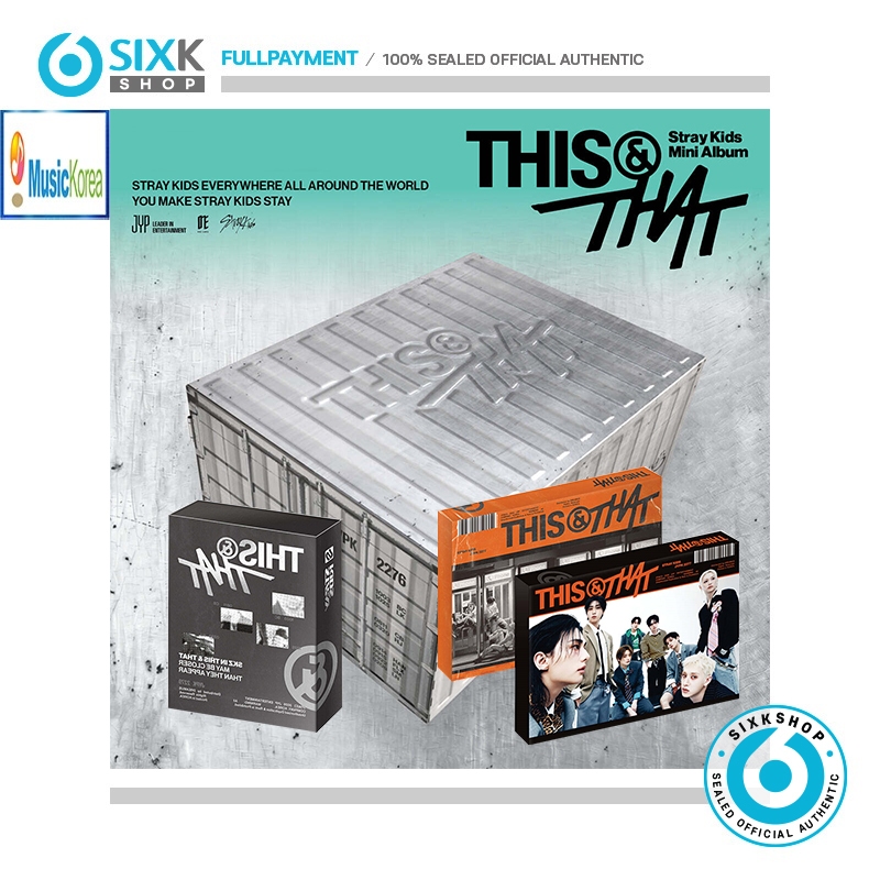 SIXKSHOP✨(SELECT MUSIC KOREA) STRAY KIDS 10th Mini Album [THIS & THAT]