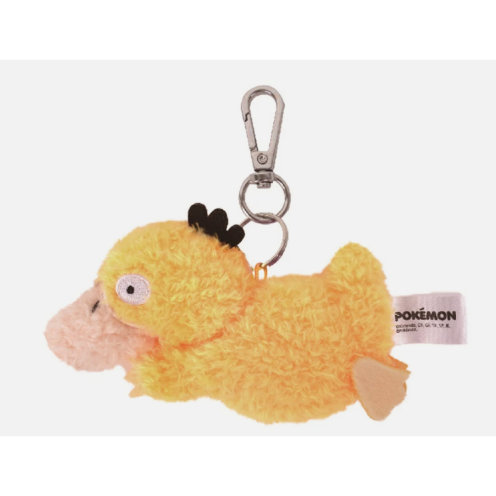 ตุ๊กตาโปเกมอนตุ๊กตาปุยแบน Psyduck 13 ซม.พวงกุญแจกระเป๋า charm เวอร์ชั่นเกาหลี