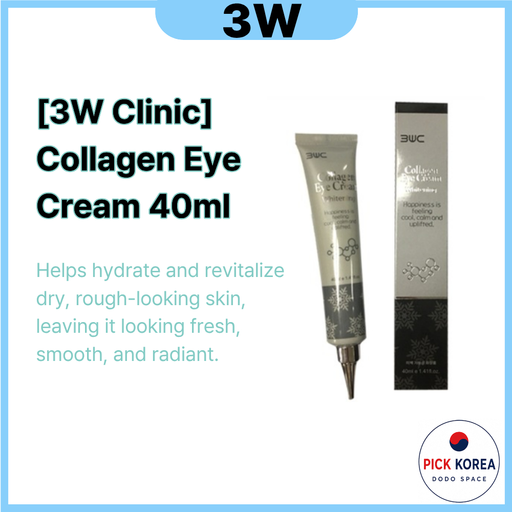 [3W Clinic] ครีมบํารุงรอบดวงตาคอลลาเจน 40ml by lemere