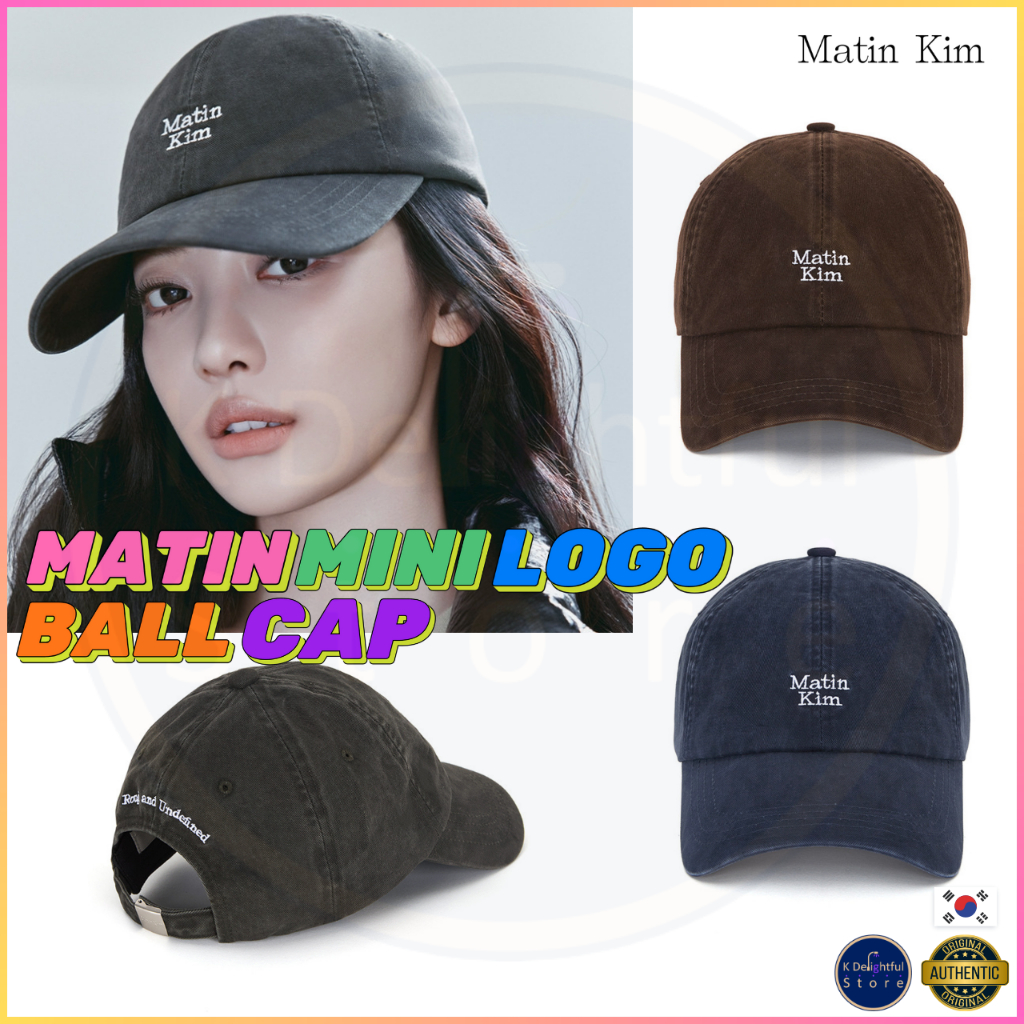 [Matin Kim] MATATIN MINI LOGO BALL CAP