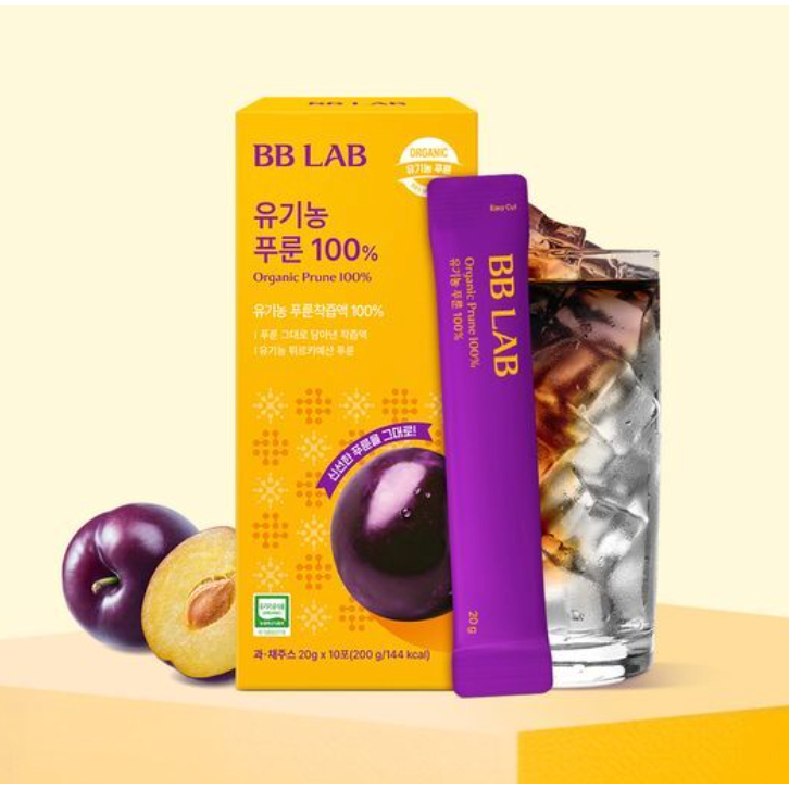 BB LAB ORGANIC PRUNE 100% (10 แท่ง)