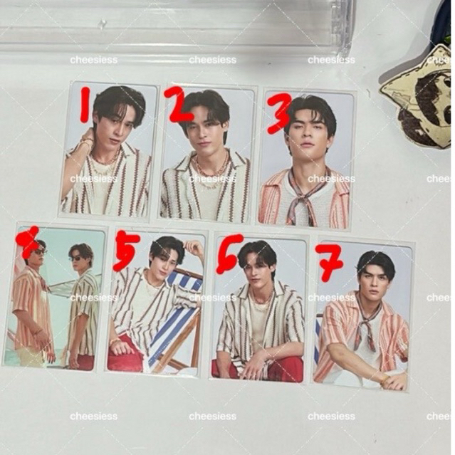 Photocard pc cc jossgawin heat & beat คอนเสิร์ต joss gawin gmmtv 2026