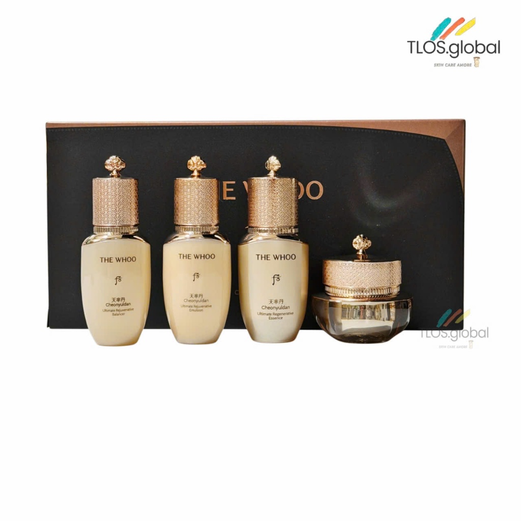 Whoo Ultimate Rejuvenating Mini Kit Balancer Emulsion Essence Cream