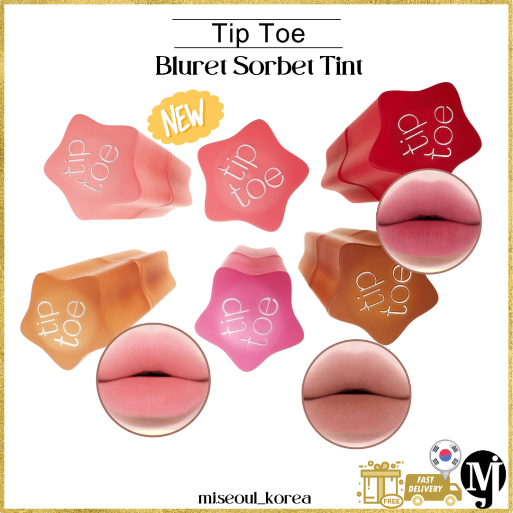 Tip Toe Bluret Sorbet Tint 6 สี