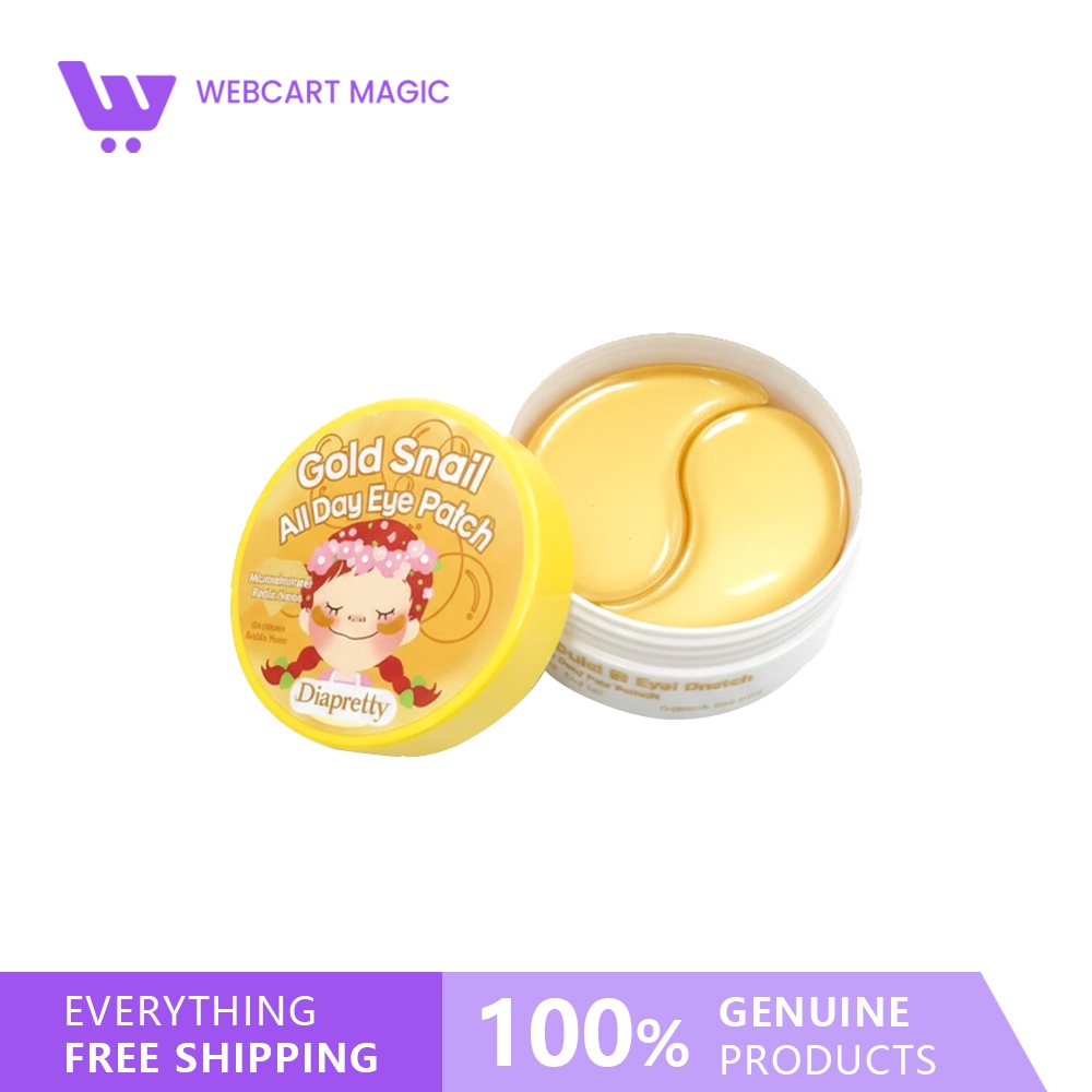 DIAPRETTY PDRN ALL DAY EYE PATCH 60ea/GOLD Snail ALL DAY EYE PATCH 60ea