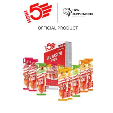 High5 Energy Gel Taster Pack (8 แพ็ค x 40g), ความอดทน, วิ่ง, Support Hydration, Sport Energy Gel สํา