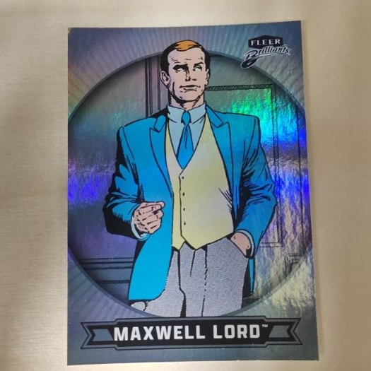2025 Fleer DC Brilliant Superman - Maxwell Lord Foil