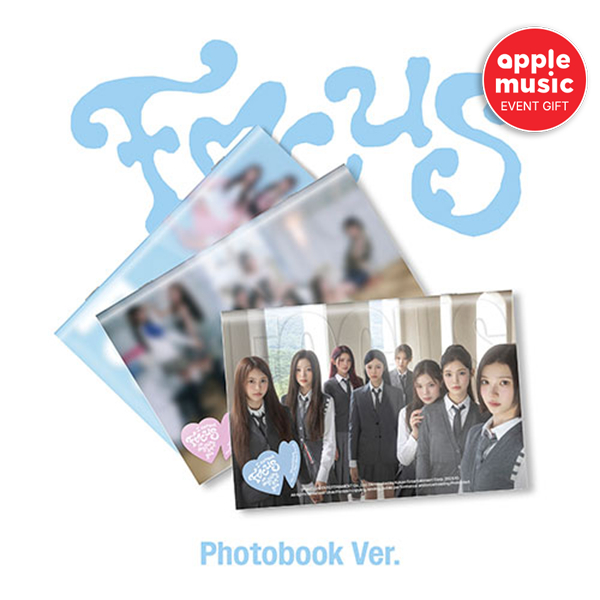[APPLE MUSIC POB] Hearts2Hearts - 1st Mini [FOCUS] [Photobook Ver.]