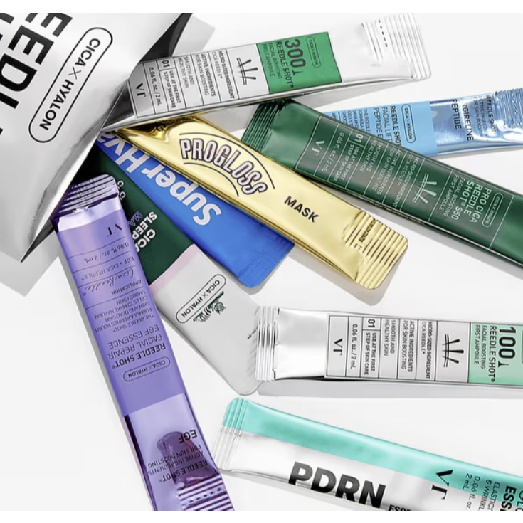 [❤️เกาหลี] VT Cica x Hyalon REEDLE SHOT Limited Set (14 ชิ้น) | Micro Needle Ampoule + Essence + Sle