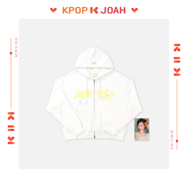 (ZIP-UP HOODIE SET) Hearts2Hearts (H2H) [LEMON TANG] MD (14th Sep.2026)