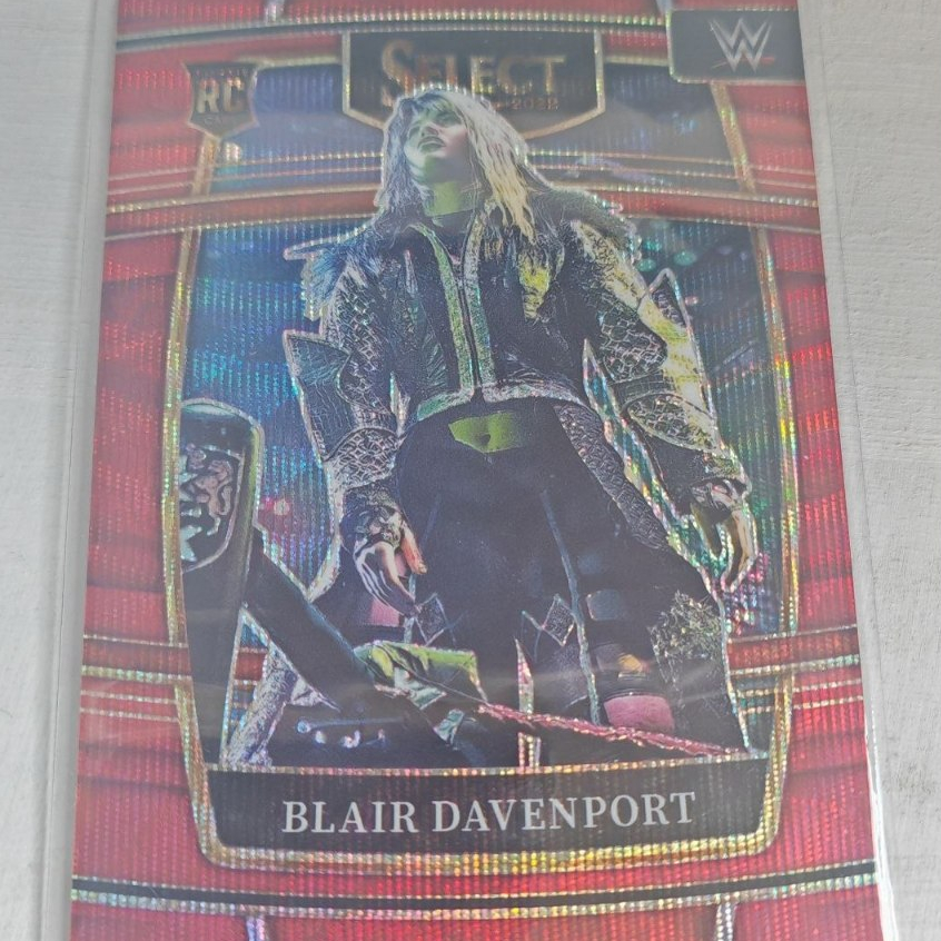 2022 WWE Panini Prizm - Blair Davenport Red Prizm