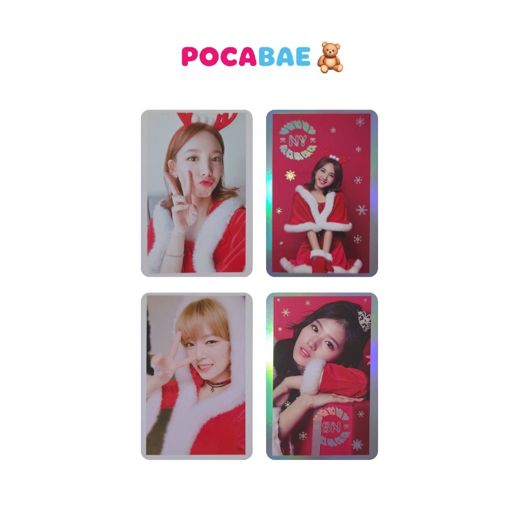 TWICE Twicecoaster Christmas Edition Photocard