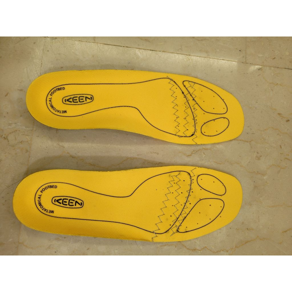 KEEN ผู้หญิงสีเหลือง INSOLES สําหรับรองเท้า