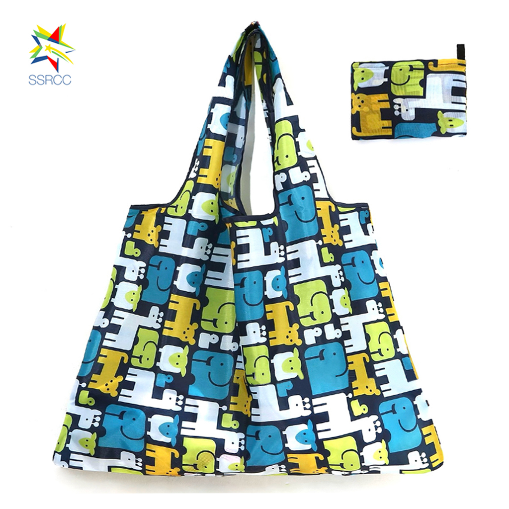 กระเป๋าพับได้ กระเป๋าช้อปปิ้ง กระเป๋าเดินทาง Recycle Bag Tote Bag