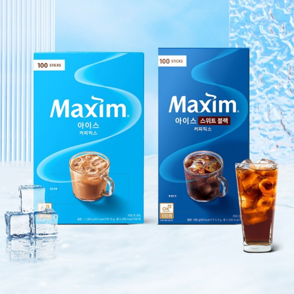 Maxim Ice Sweet Black กาแฟสําเร็จรูปผสม / Maxim Coffee Mix Ice Coffee Mix