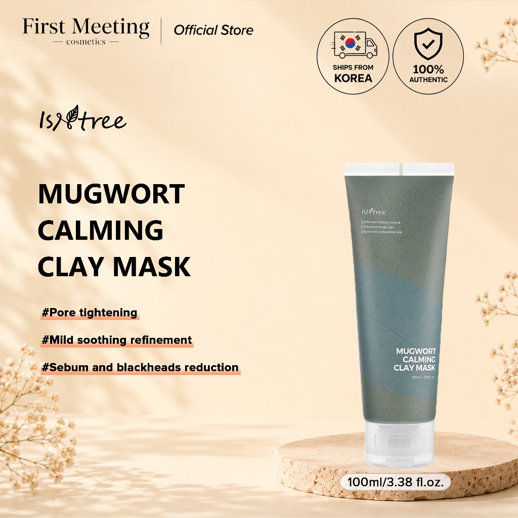 [ISNTREE] Mugwort Calming Clay Mask 100ml