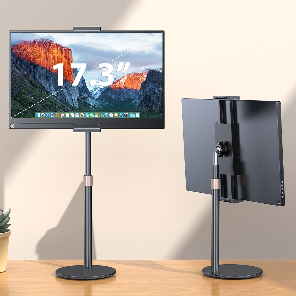UPERFECT [จัดส่งในพื้นที่] ขาตั้งแบบพกพาพร้อมสกรูมือ 7 ถึง 17.3 นิ้วอิสระ VESA Monitor Desk Mount