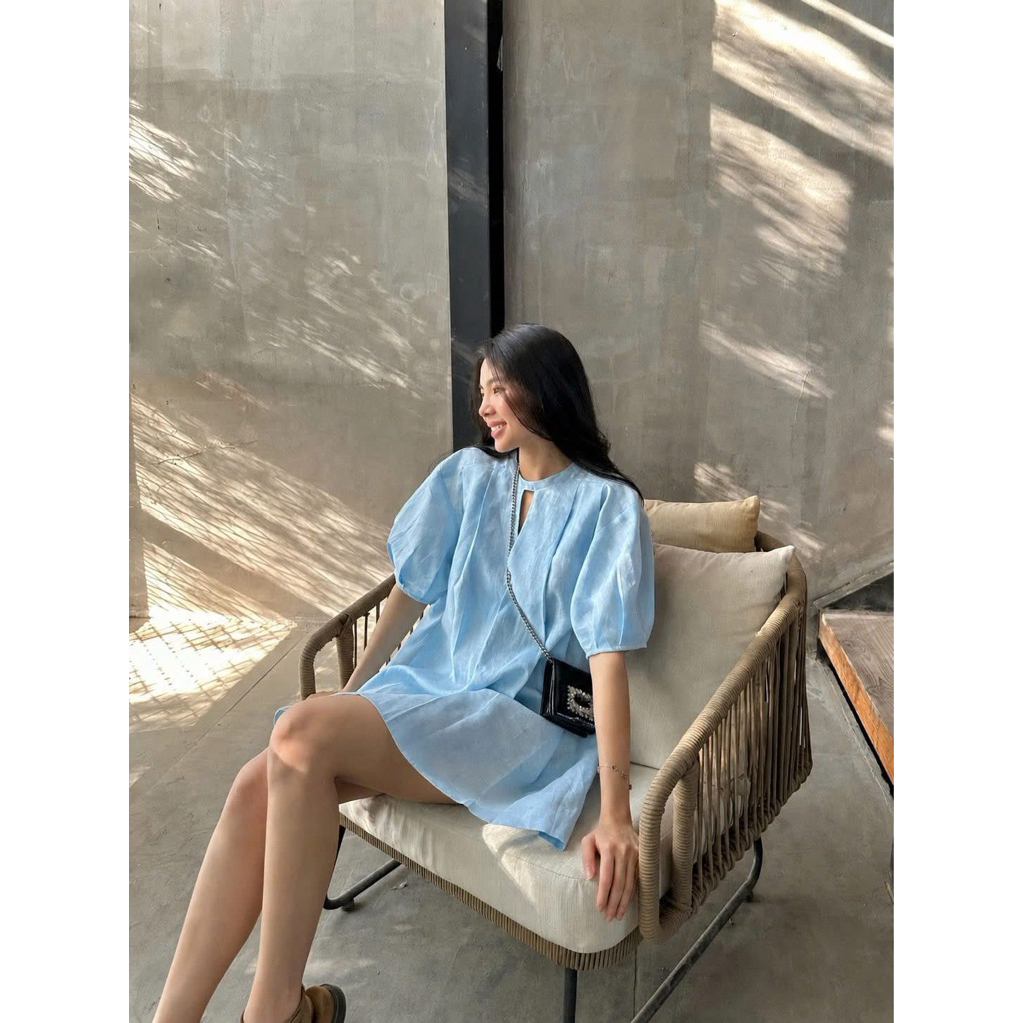 RURU DRESS - PRE Babydoll Linen DRESS - D35
