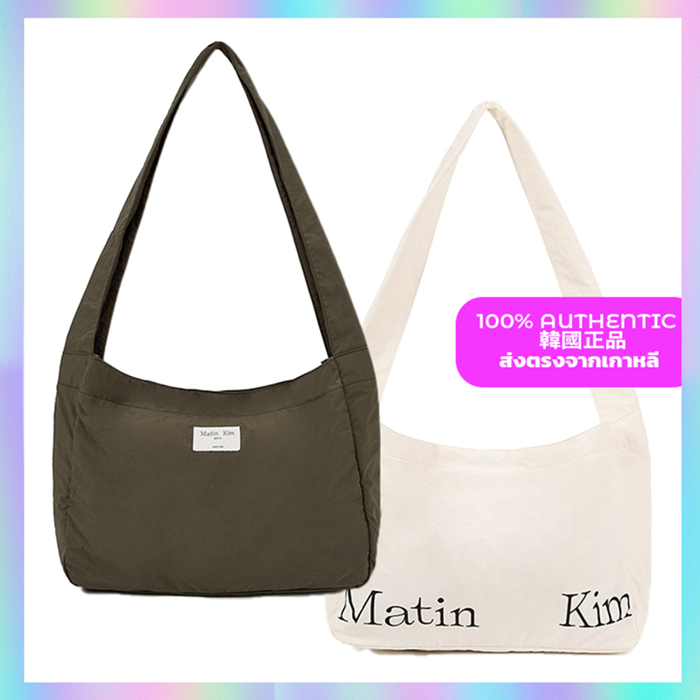 MATIN KIM Matin Crisp Big Eco Bag แฟชั่นเกาหลี [5277764] 2 สี