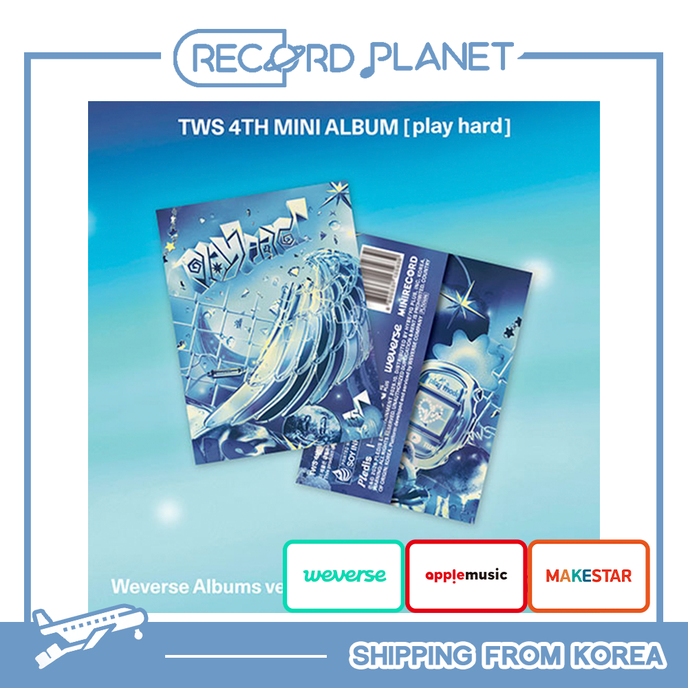 [POB] TWS - 4th Mini Album ‘play hard’ (Weverse Albums ver.)