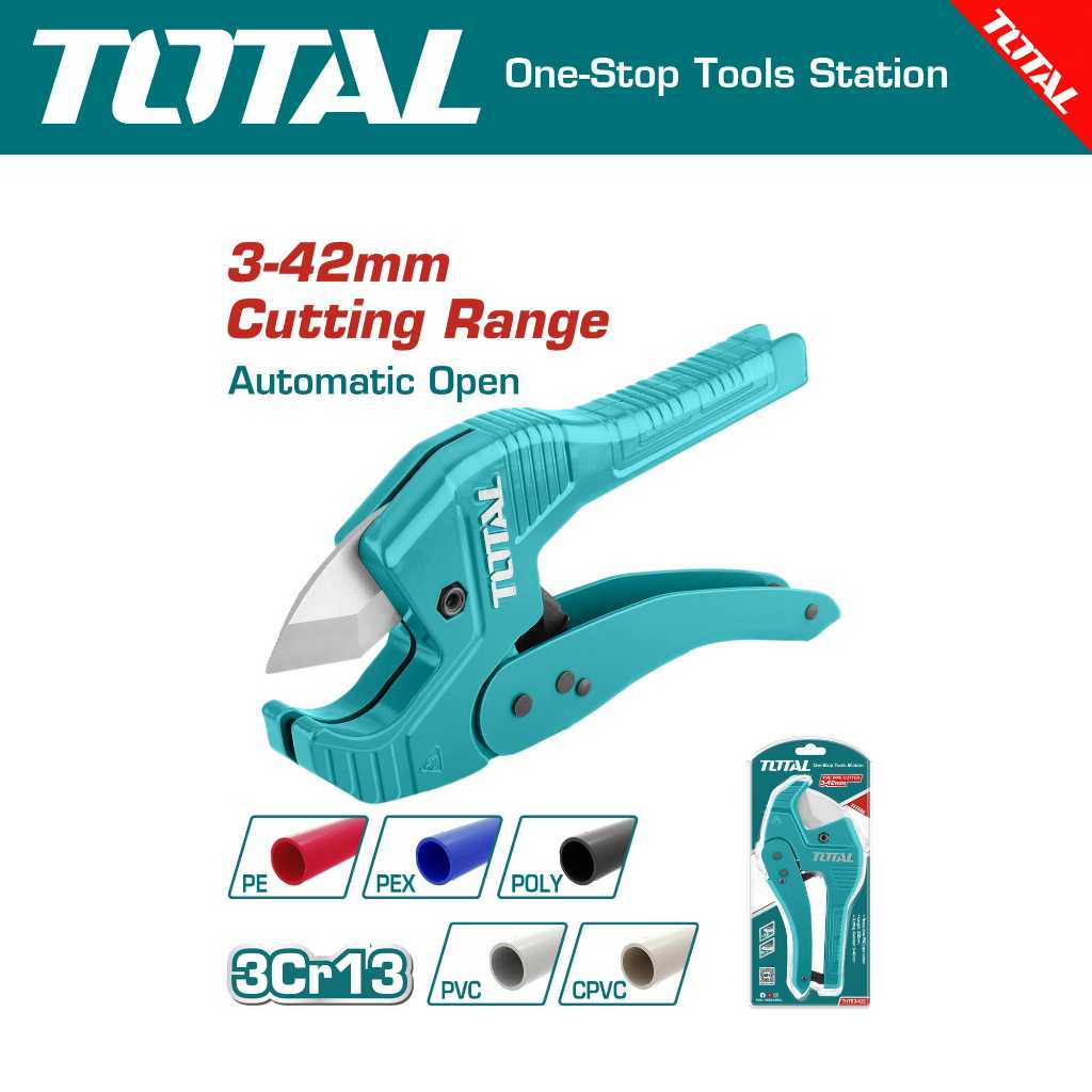 TOTAL เครื่องตัดท่อ PVC THT53422