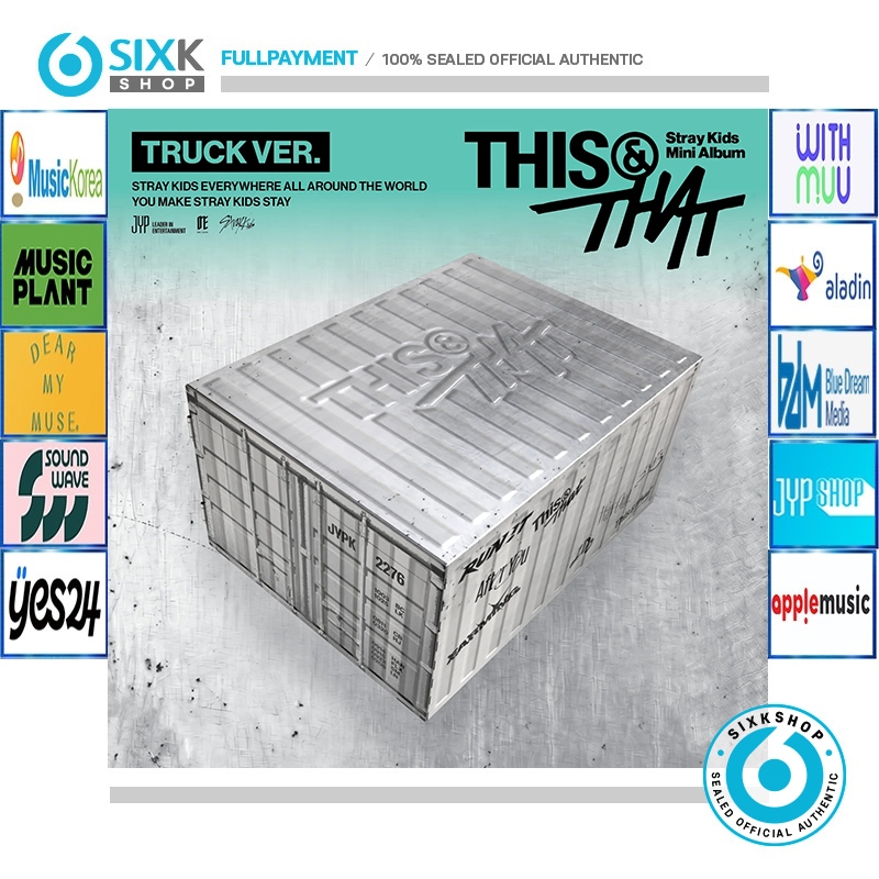 SIXKSHOP (POB) STRAY KIDS 10 Mini Album [THIS & THAT] (TRUCK ver)