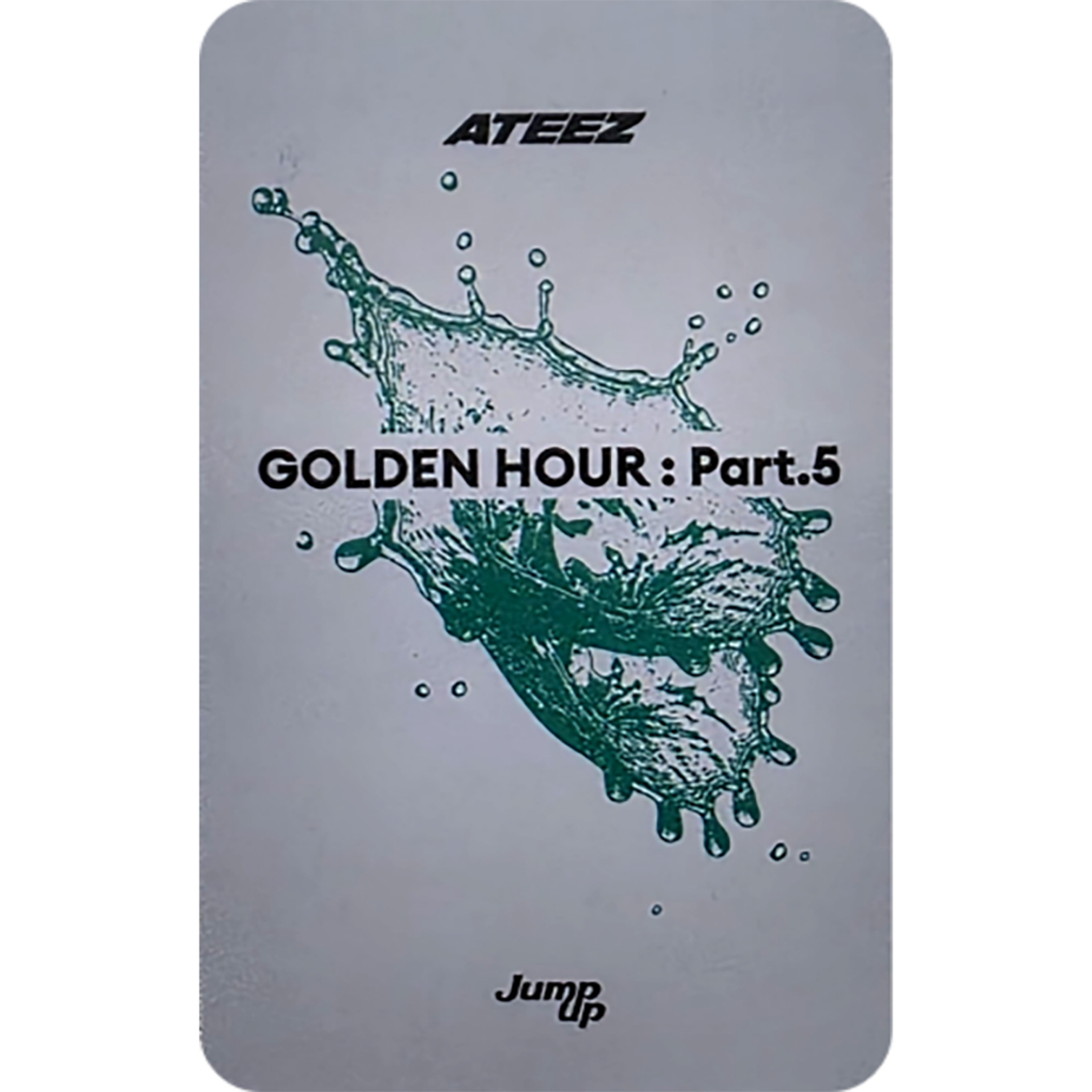 บนมือ ATEEZ 14th Mini Golden Hour Part.5 POB JumpUp รูปที่ 2