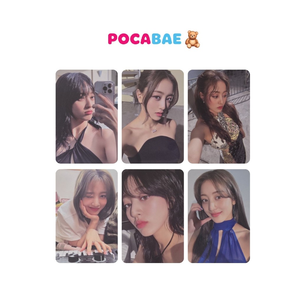 TWICE Jihyo 1st Mini Album Zone Photocard (ต่อชิ้น)