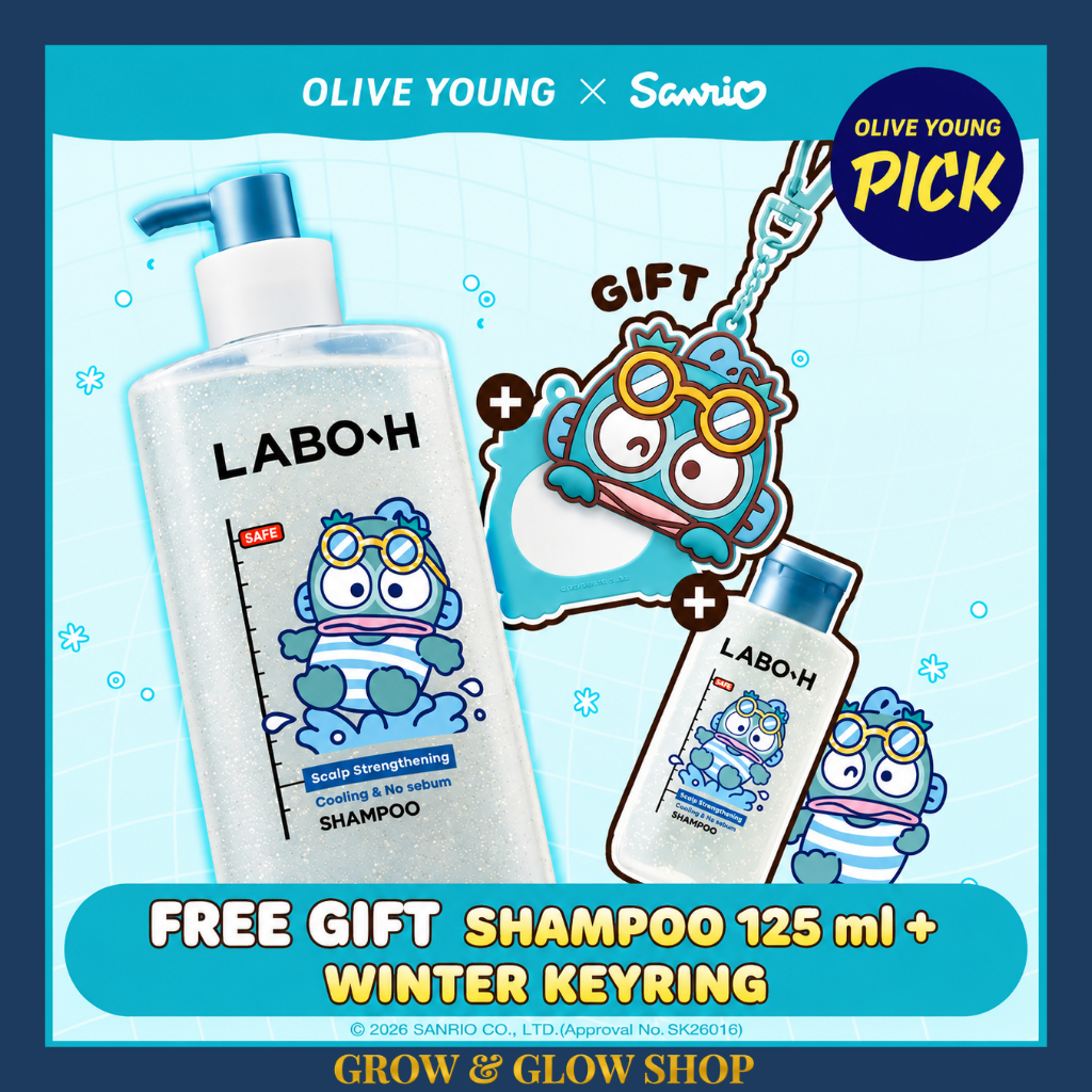 [LABO H] Scalp Strengthening Cooling and No Sebum Shampoo 750ml Korean Shampoo Han Gyo Dong Edition 